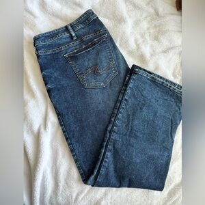 Silver bootcut jeans